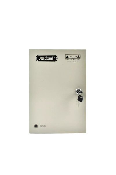 Andowl Κουτί τροφοδοσίας 12V 18 θέσεων 35A για σύστημα καμερών CCTV Q-T173