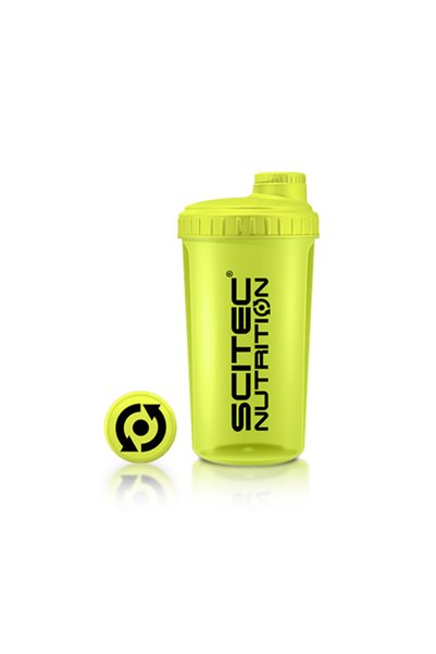 Scitec Shaker - Shaker pentru Proteine, Galben, 700 ml