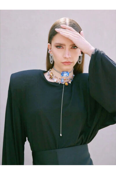 KALEIDO Aria Necklace Επάργυρο Κολιέ από Ανοξείδωτο Ατσάλι