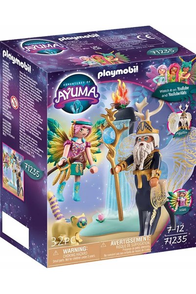 Playmobil 71235 Ayuma Abjatus cu Zâna Cavaler Hildi Set de 32 de figurine