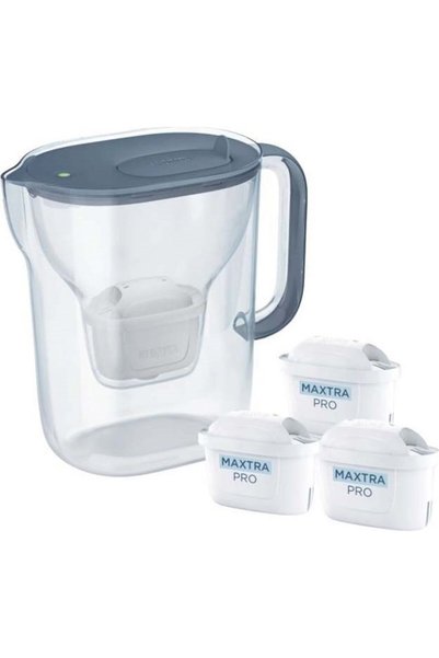 BRITA Style Essential + 3 Maxtra Pro Απόλυτη Απόδοση (γραφίτης) - (1059269)
