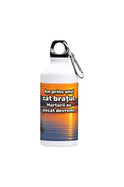 Amprenta Divertis Bidon 500 ml cu Carabinieră „Am prins unul cât brațul. Mart...