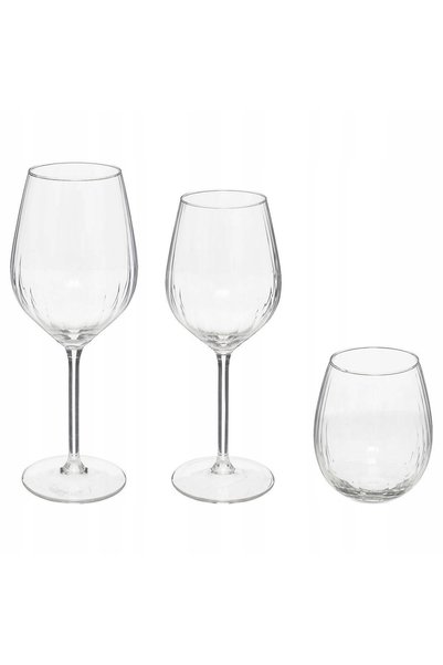 Secret de Gourmet Pahar de vin, pahar de apă, pahar ELAYA VOLTA 12 ELEM pentr...