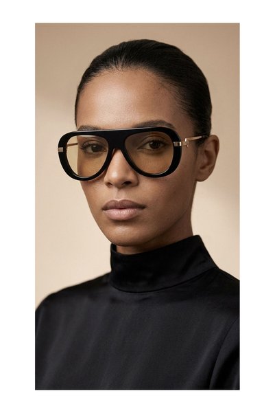 AV SUNGLASSES Αλεξία Μαύρο Μπεζ Προστασία UV400