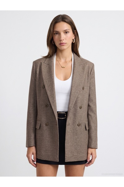 Dilvin 60834 Oversize Blazer Ceket
