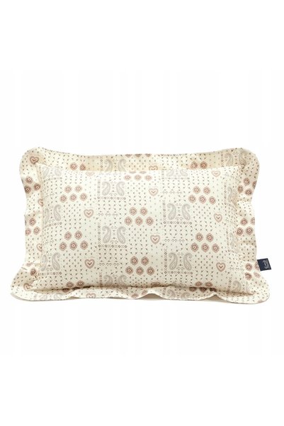 La Millou Pernă de dormit din bumbac BANDANA CREAM XL