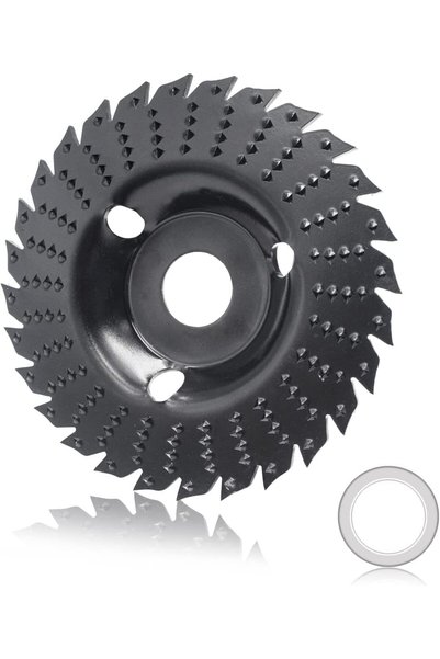Generic Wood Grinding Wheel, 125 mm Wood Carving Disc Wood Cutting Wheel, Ang...