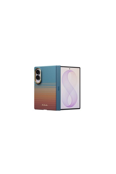 PITAKA Θήκη Αραμιδίου με Προστασία Άρθρωσης για Samsung Galaxy Z Fold8, Calif...