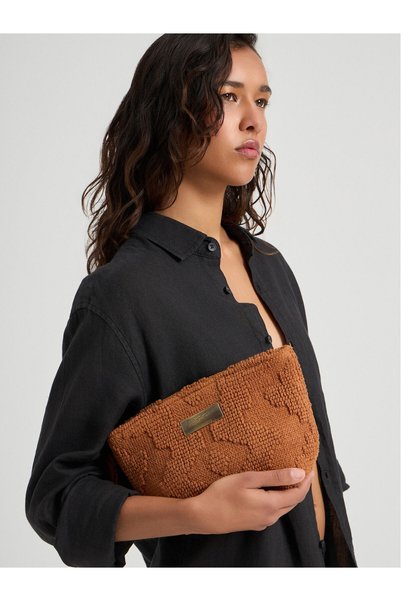 SEA YOU SOON Marsala Τσάντα Mini Clutch Umber