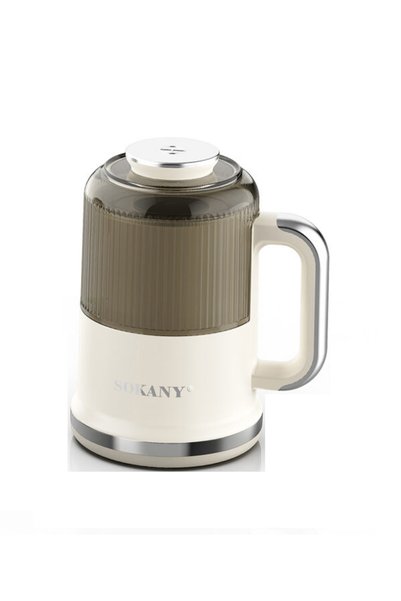 OEM Ηλεκτρικός μύλος καφέ και μπαχαρικών 350W 500ml Sokany SK-04050 - κρεμ ματ
