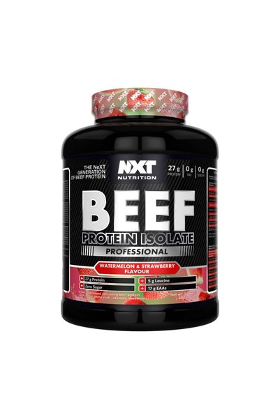NXT Nutrition NXT Beef Protein Isolate Professional, Watermelon Flavour, 1.8K...