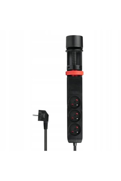 DPM Prelungitor sub blat, 3 prize, 3 porturi USB, 1,5 m