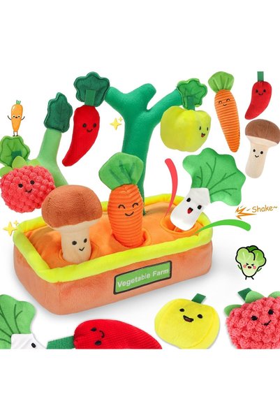 Generic ألعاب أطفال للأعمار من 6 إلى 12 شهرًا، ألعاب مونتيسوري قطيفة على شكل ...