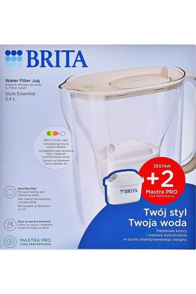 BRITA Στυλ Εσένσιαλ Κανάτα Φίλτρου + 2 Φίλτρα Maxtra Pro Pure Performance (σε...