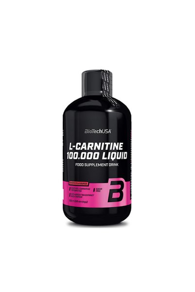 BiotechUSA BIOTECH USA L-Carnitine 100.000mg - L-Carnitină, Cherry, 500 ml