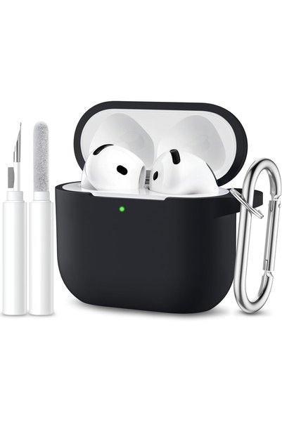 Generic Case Compatible with AirPods 4 Case Cover 2024, Soft Silicone Full Bo...