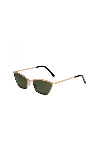 AV SUNGLASSES LUXA Γυαλιά Ηλίου Cat-Eye Χρυσά με Σκούρους Πράσινους Polarized...