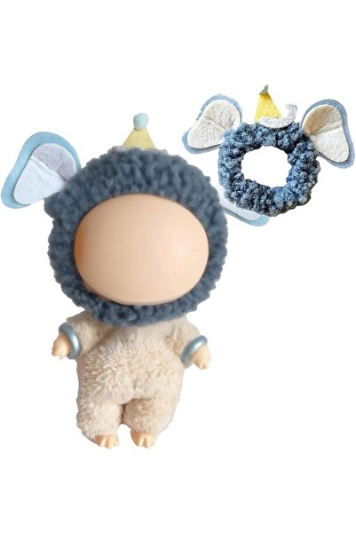 Generic Doll Clothes for Labubu 17cm Dolls (No Doll) – Handmade Swan Outfit w...