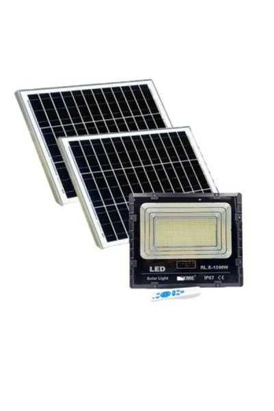 OEM Led αδιάβροχος ηλιακός προβολέας με 2 πάνελ και τηλεχειριστήριο Rixme RL....