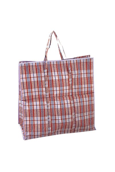 OEM Τσάντα λαϊκής καρό 62x60x30 εκ. SummerTiempo 62991 - 1 τεμάχιο