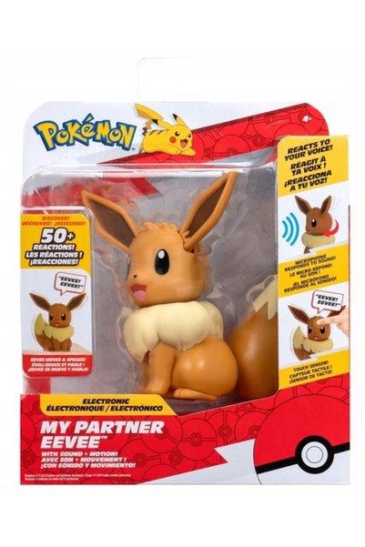 Pokémon POKEMON Partenerul meu Eevee figurină interactivă