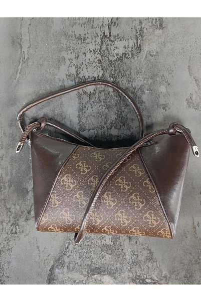 Names Bag NAMES_BAG Kadın Lüks Tasarım Monogram Desenli Çapraz Askılı Baget Ç...