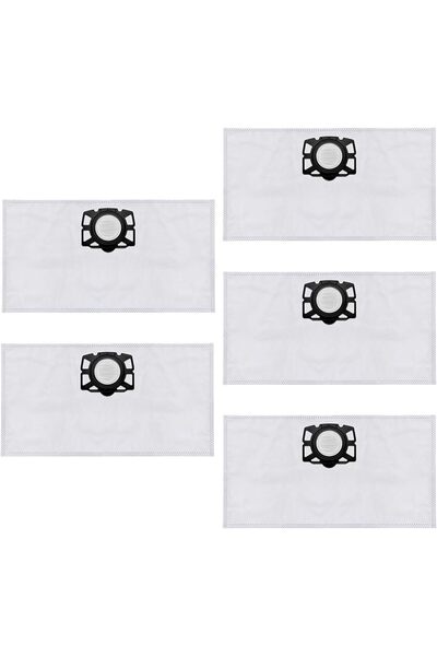 Generic 5 Pack Fleece Filter Bag Compatible for Karcher Wet and Dry MV4 MV5 M...
