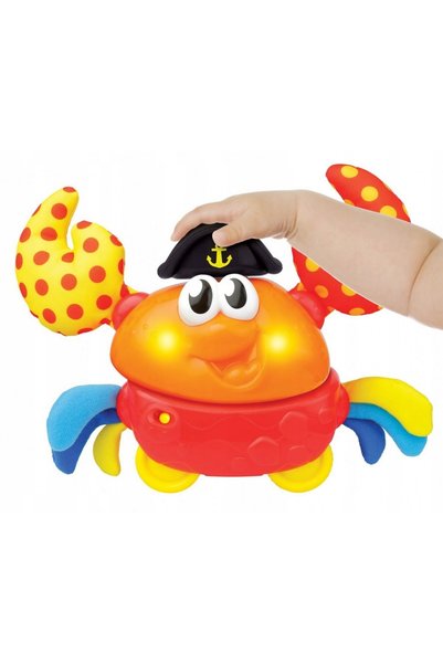 Smily Play Crab interactiv Shake and Ride 001005
