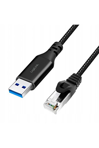 LogiLink CU0404 Cablu adaptor Ethernet activ USB 3.0 A la RJ45 5m
