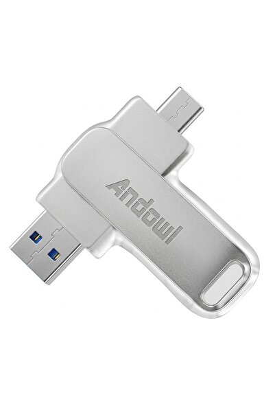 Andowl Μονάδα Flash USB 32GB USB 3.0 Type-C Q-UD32