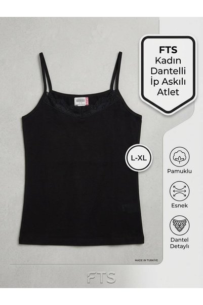 FTS kadın dantelli ip askılı