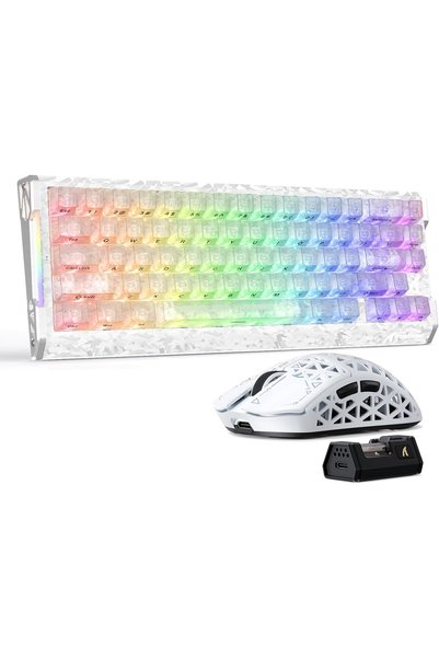 Generic R68HE&R5 Ultra 8K Gaming Keyboard and Mouse Combo,Hall Effect Magneti...