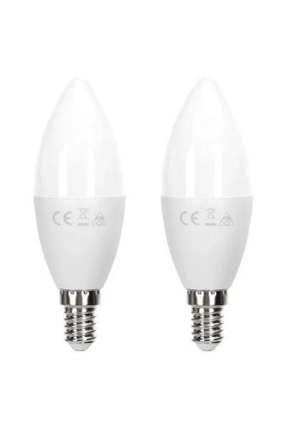 OEM Λάμπα LED C37 E14 11W 3000K θερμό φως 1060lm σετ 2 τεμάχια Aigostar