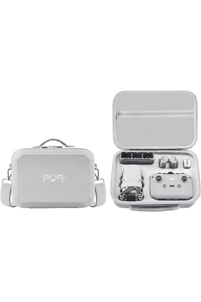 Generic Case for DJI Mini 4K / Mini 2 SE Fly More Combo, PortableLeather PU C...
