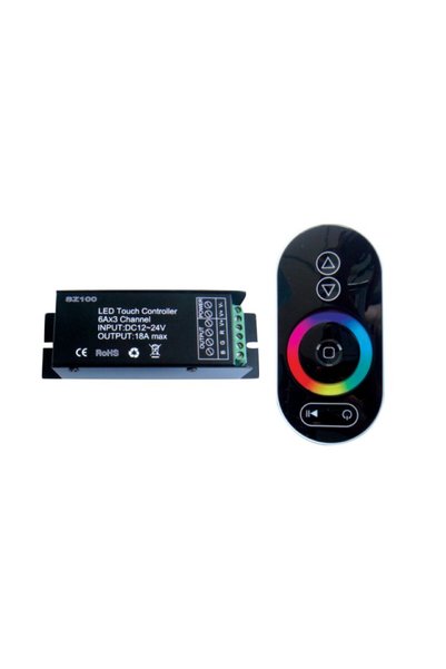 Aca Light Τηλεχειριστήριο LED RGB 18A 12V 216W & 24V 432W RFTOUCH REMOT / SZ1...