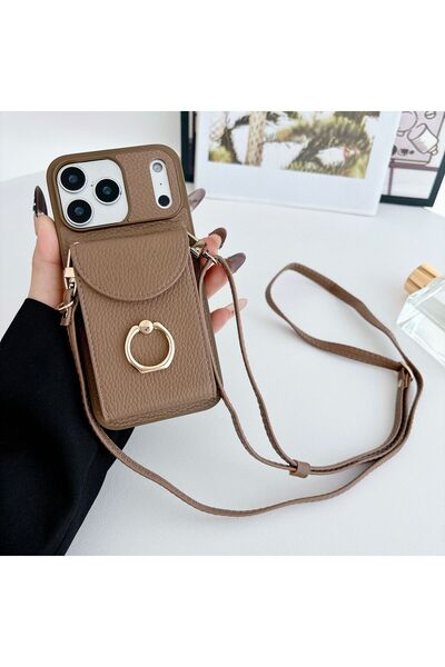 HYPERSOFT iPhone 18 Pro Max (6.9 Inch) Compatible Wallet, Ring, Stand, Neck S...