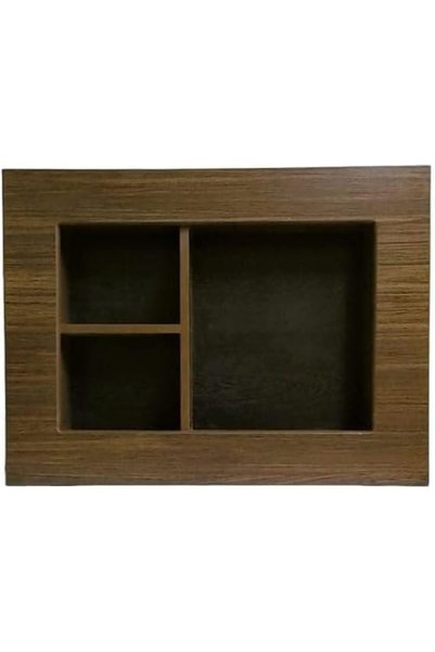 Generic Wooden Air Conditioner Cover Elegant Window Type Cover with Heat Insu...