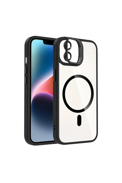 OtoTech غطاء جوكو آيفون 11 مع عدسة ريميم وحامل ماجسيف - أسود