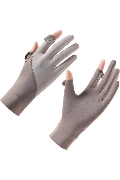 KASTWAVE Thin Full Finger UV Protection Gloves for Women& Man, Lightweight Br...