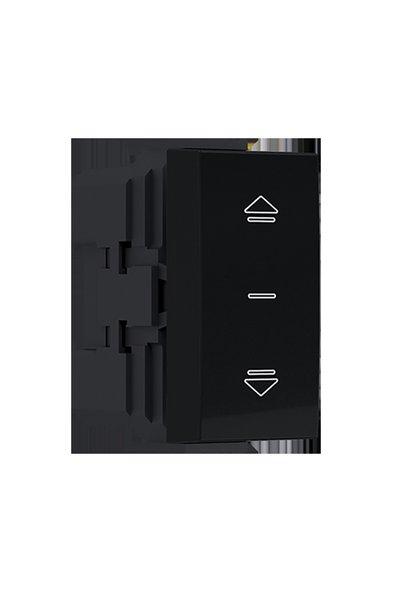 Aca Light MODYS Διακόπτης για Ρολά Ασφαλείας Ανθρακί 2P 10A 250VAC IP20 / 101...