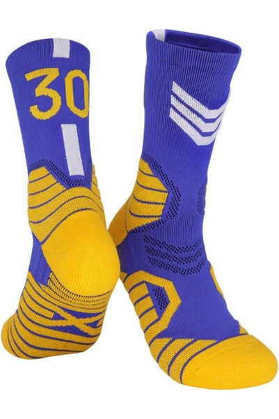 Generic Basketball Socks for Men Running Training Boys Compression Cotton Soc...