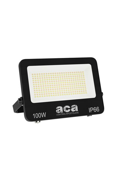 Aca Light ΠΡΟΒΟΛΕΑΣ LED SMD ΜΑΥΡΟΣ 100W 3CCT 10000LM 185-265V RA>80 IP66 / N1...