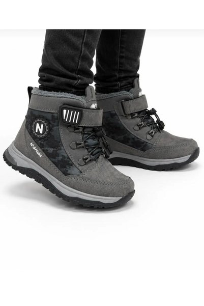Lütfi Water Resistant Orthopedic Non-Slip Sole Boys' Boots