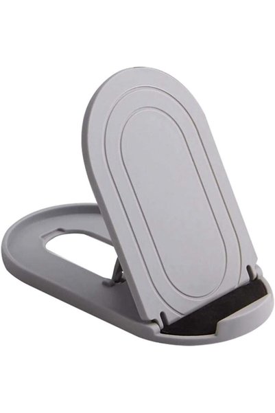 Generic Foldable oval stand to adjust viewing angles for all types of mobile ...