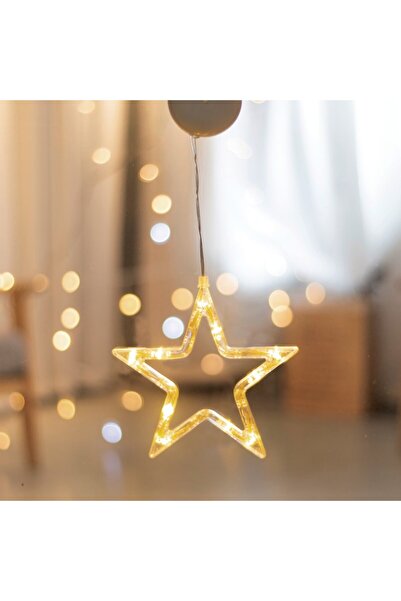 Aca Light ΠΛΑΣΤΙΚΟ ΑΣΤΕΡΙ 10 LED ΘΕΡΜΟ ΛΕΥΚΟ ΜΕ ΜΠΑΤΑΡΙΕΣ 3XAAA IP20 180X180m...