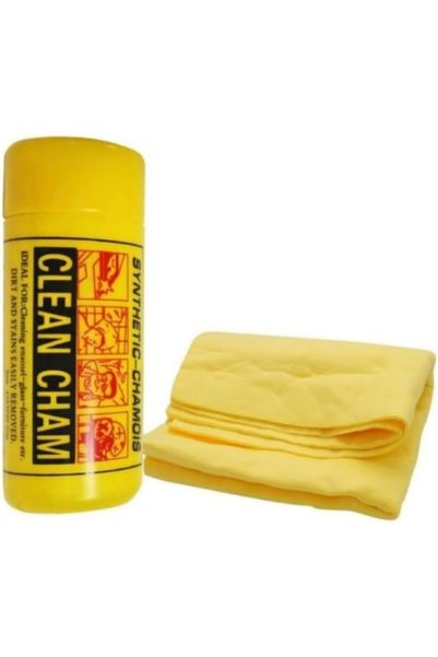 Generic قطعة قماش شامواه صفراء مقاس 17 × 12.5 بوصة