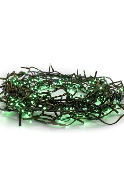 Aca Light 300 ΦΩΤΑ LED ΣΕΙΡΑΣ ΠΡΑΣΙΝΑ ΜΕ ΛΑΣΤΙΧΕΝΤΕΡΕΣ ΒΑΣΕΙΣ ΠΡΟΣΘΕΣΗΣ ΚΑΛΩΔ...