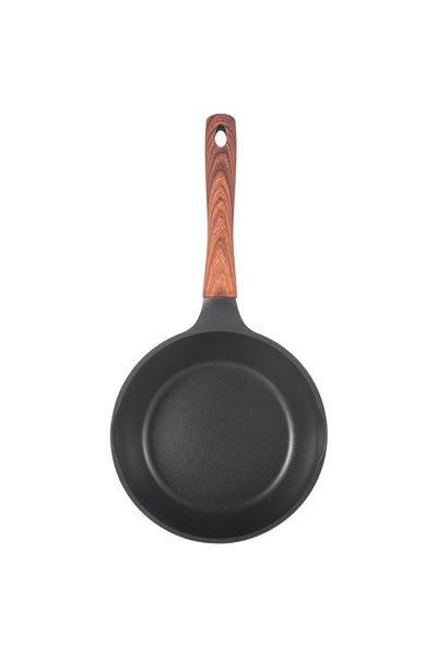 OEM Αντικολλητικό τηγάνι Wok 26 εκ. με λαβή όψης ξύλου RAF R.5438