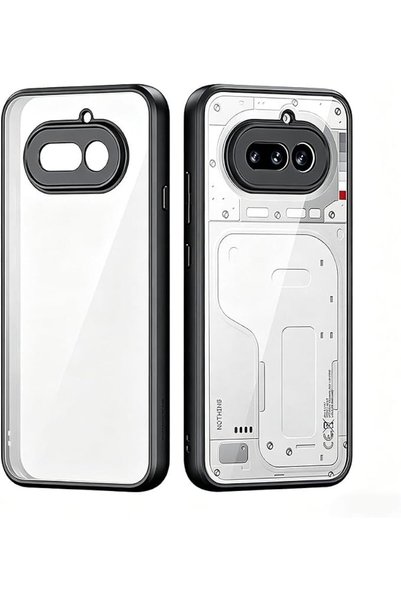 GENERAL Clear Case Comapatible with Nothing Phone (4a), Shockproof PC + TPU H...