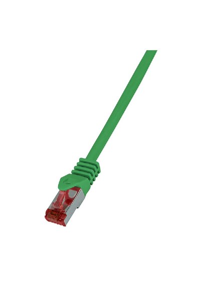 OEM Καλώδιο δικτύου S/FTP CAT6 LogiLink CQ2015S 0.25m σε πράσινο χρώμα